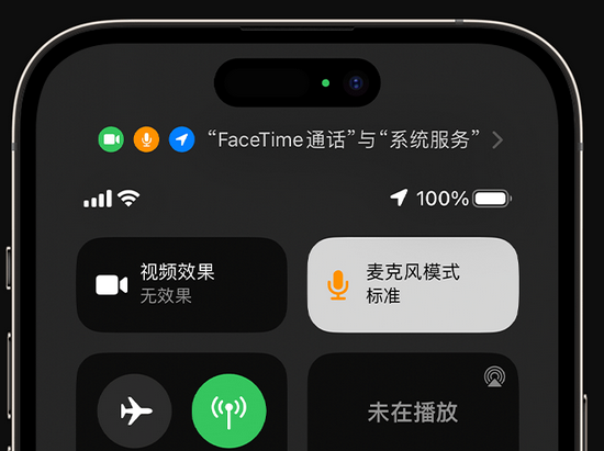 城子河苹果授权维修网点分享iPhone在通话时让你的声音更清晰 