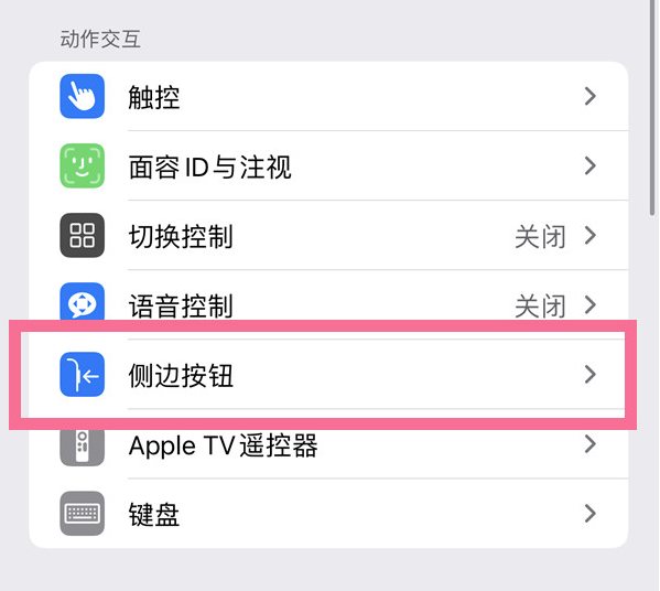 城子河苹果14维修店分享iPhone14 Plus侧键双击下载功能关闭方法 