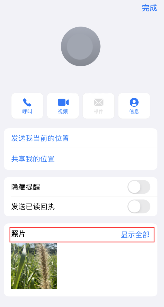 城子河苹果手机维修分享如何快速查找 iMessage 信息中的图片等附件 